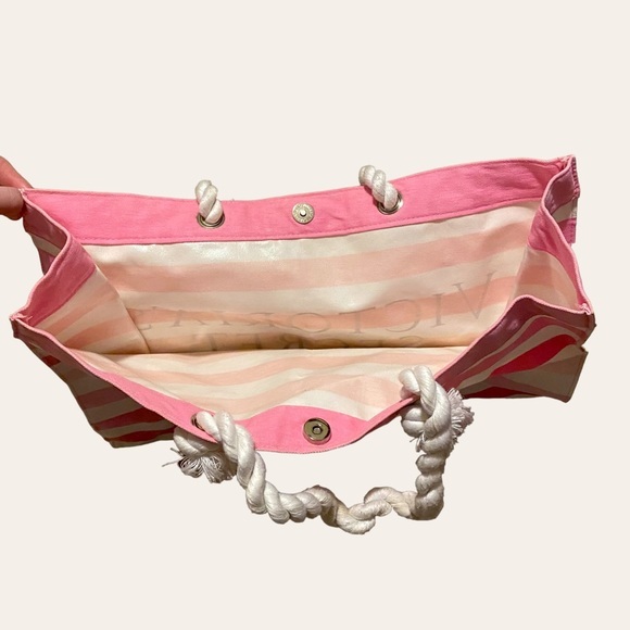 Victoria’s Secret Pink and White Tote Bag - Picture 3 of 4